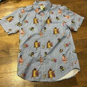 Macho Man Randy Savage RSVLTS Button Down Shirt